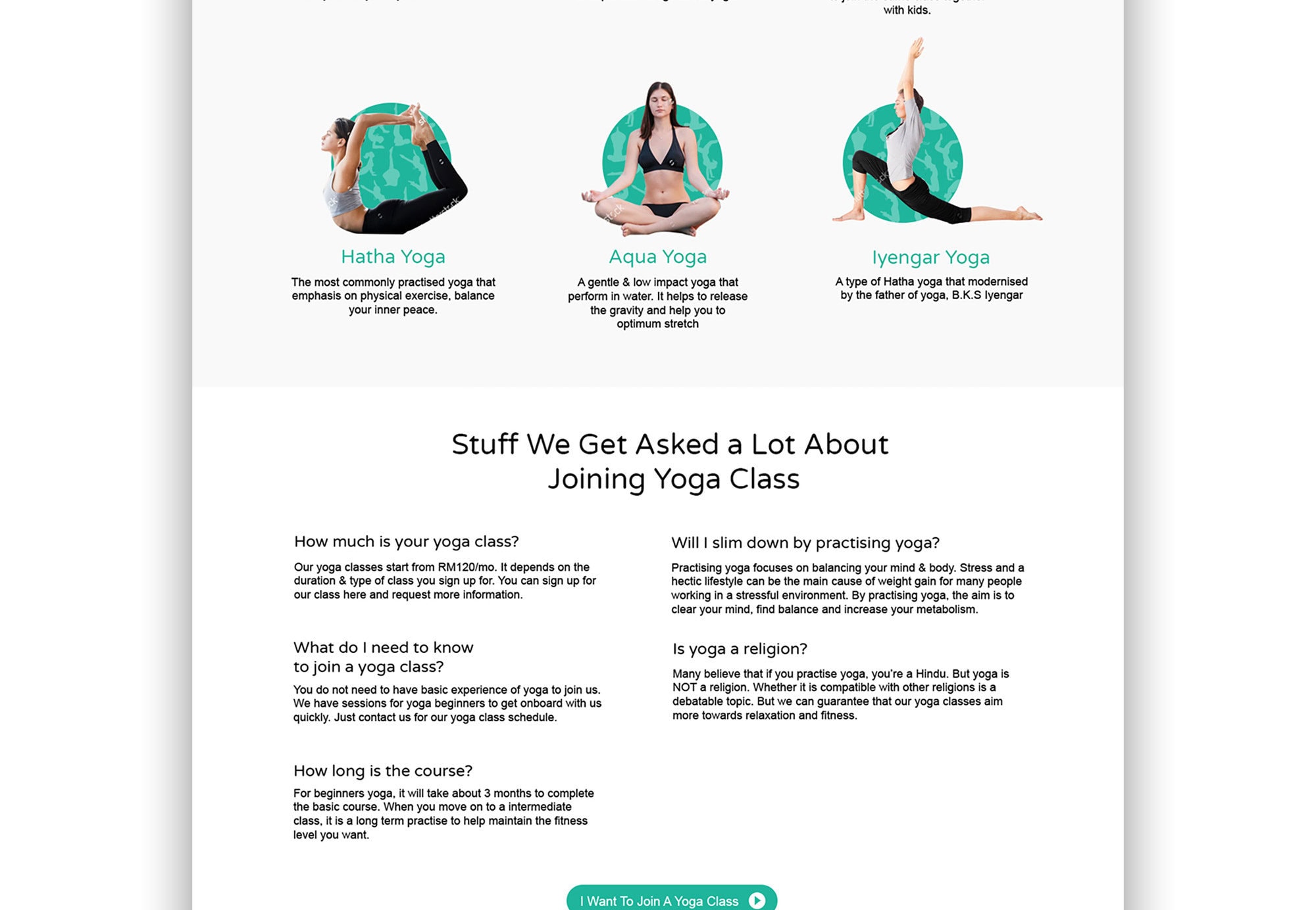 Active Yoga Portfolio - WebHero Technologies