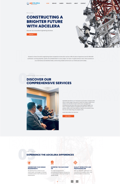 Adcelera Portfolio - WebHero Technologies