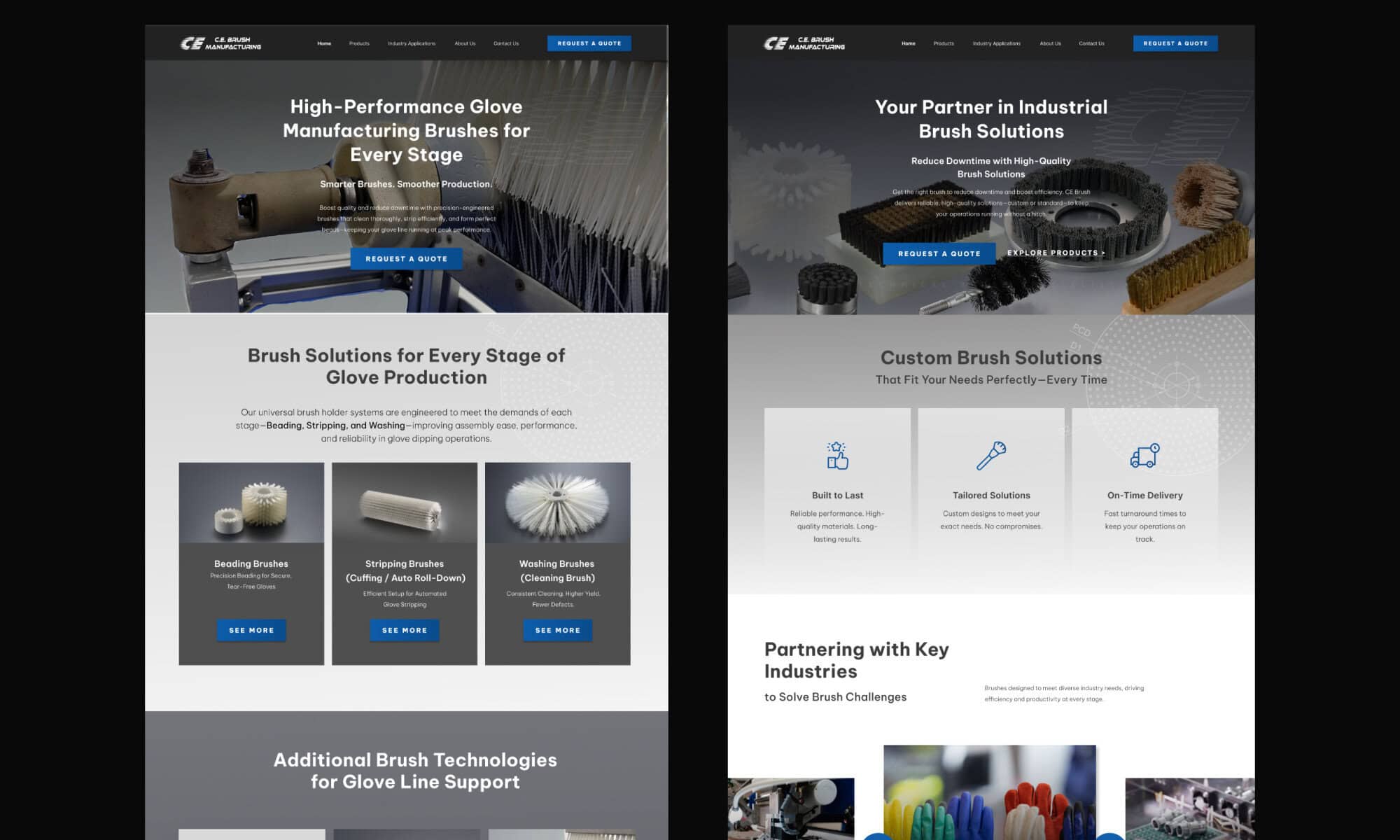 CE Brush Portfolio - WebHero Technology