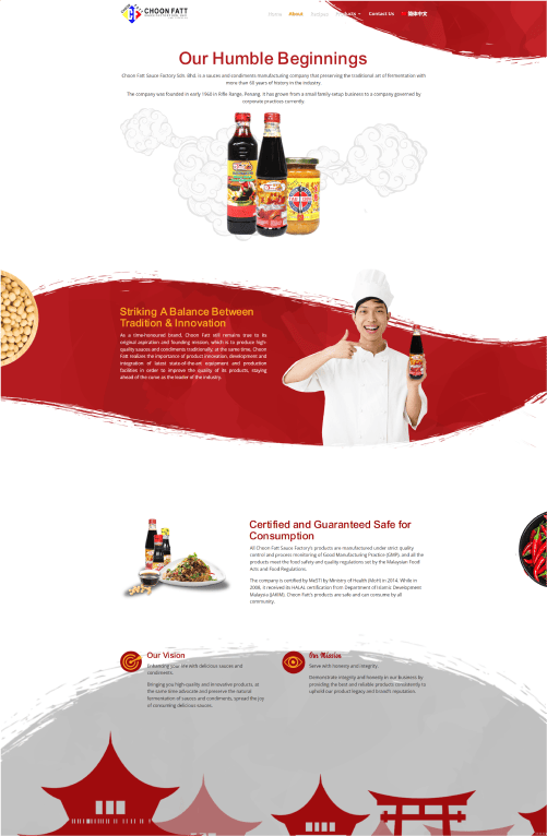 Choon Fatt Portfolio - WebHero Technologies