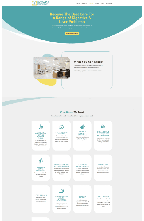 Dr. Saravana Portfolio - WebHero Technologies