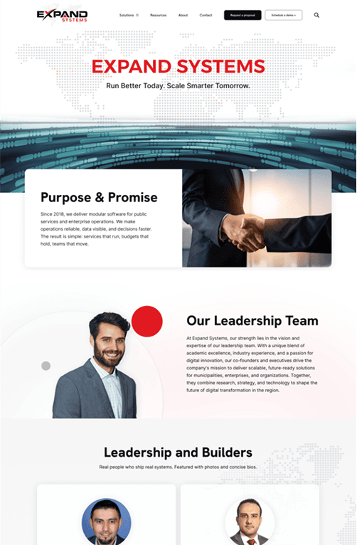 Expand.ps Portfolio - WebHero Technology