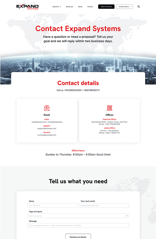 Expand.ps Portfolio - WebHero Technology