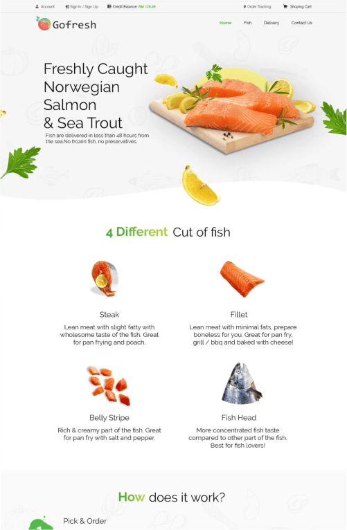 Gofresh Portfolio - WebHero Technologies