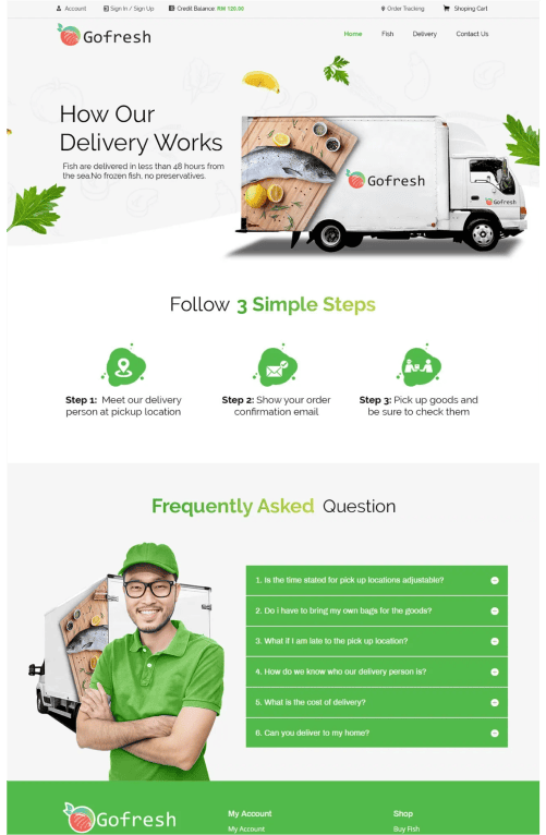 Gofresh Portfolio - WebHero Technologies