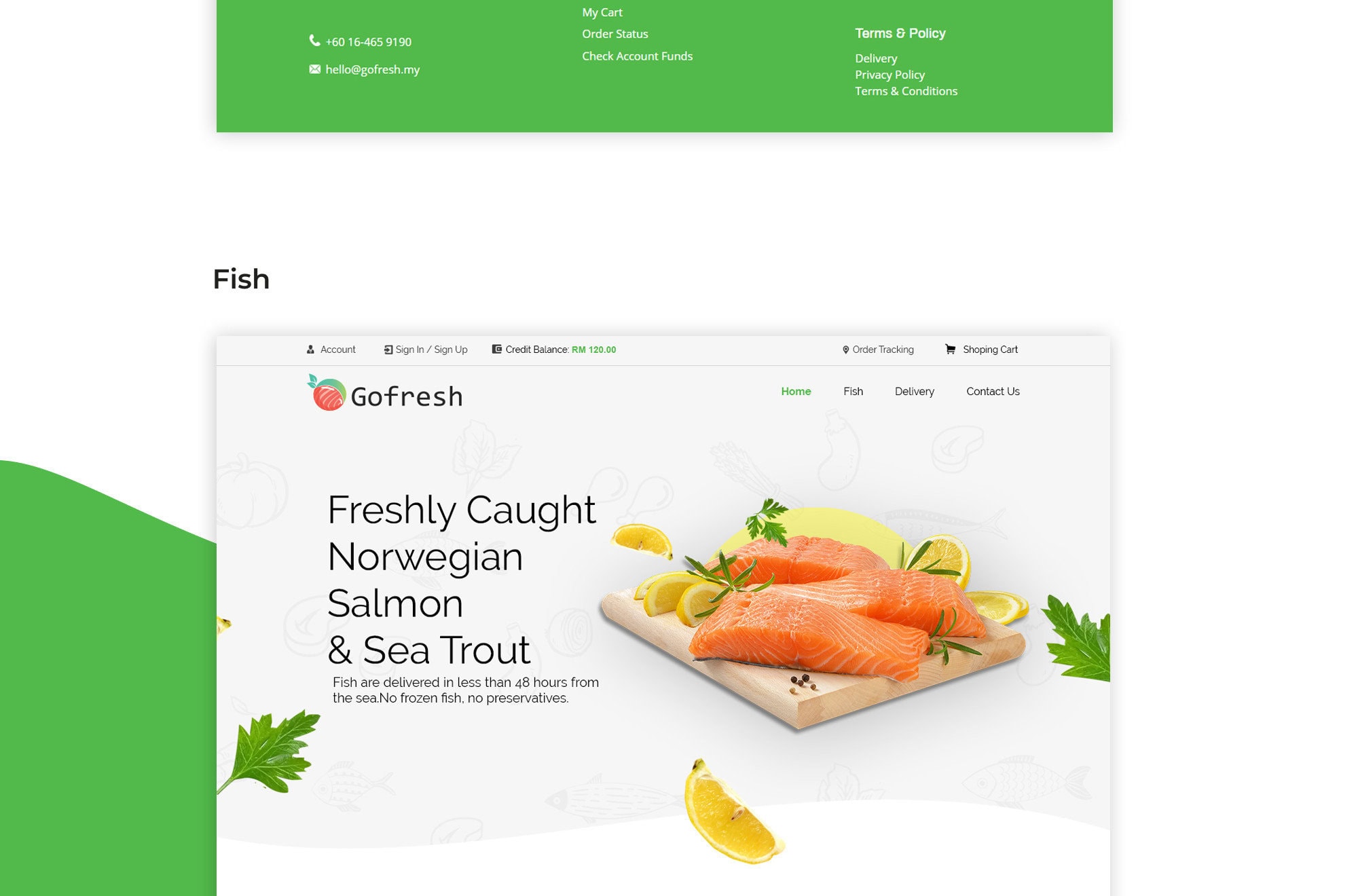 Gofresh Portfolio - WebHero Technologies