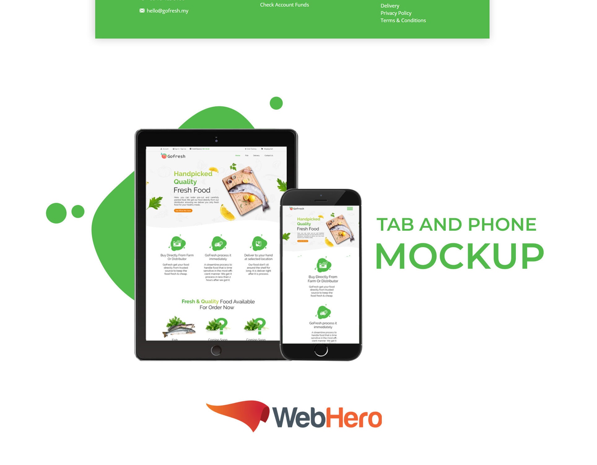 Gofresh Portfolio - WebHero Technologies