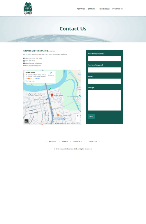 Grower United Portfolio - WebHero Technologies