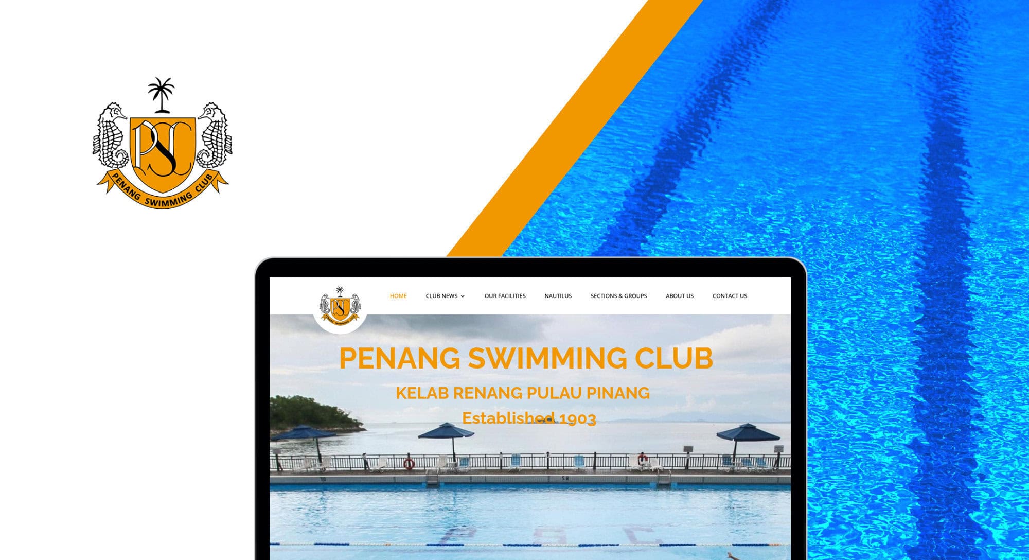 Penang Swimming Club Portfolio - WebHero Technologies