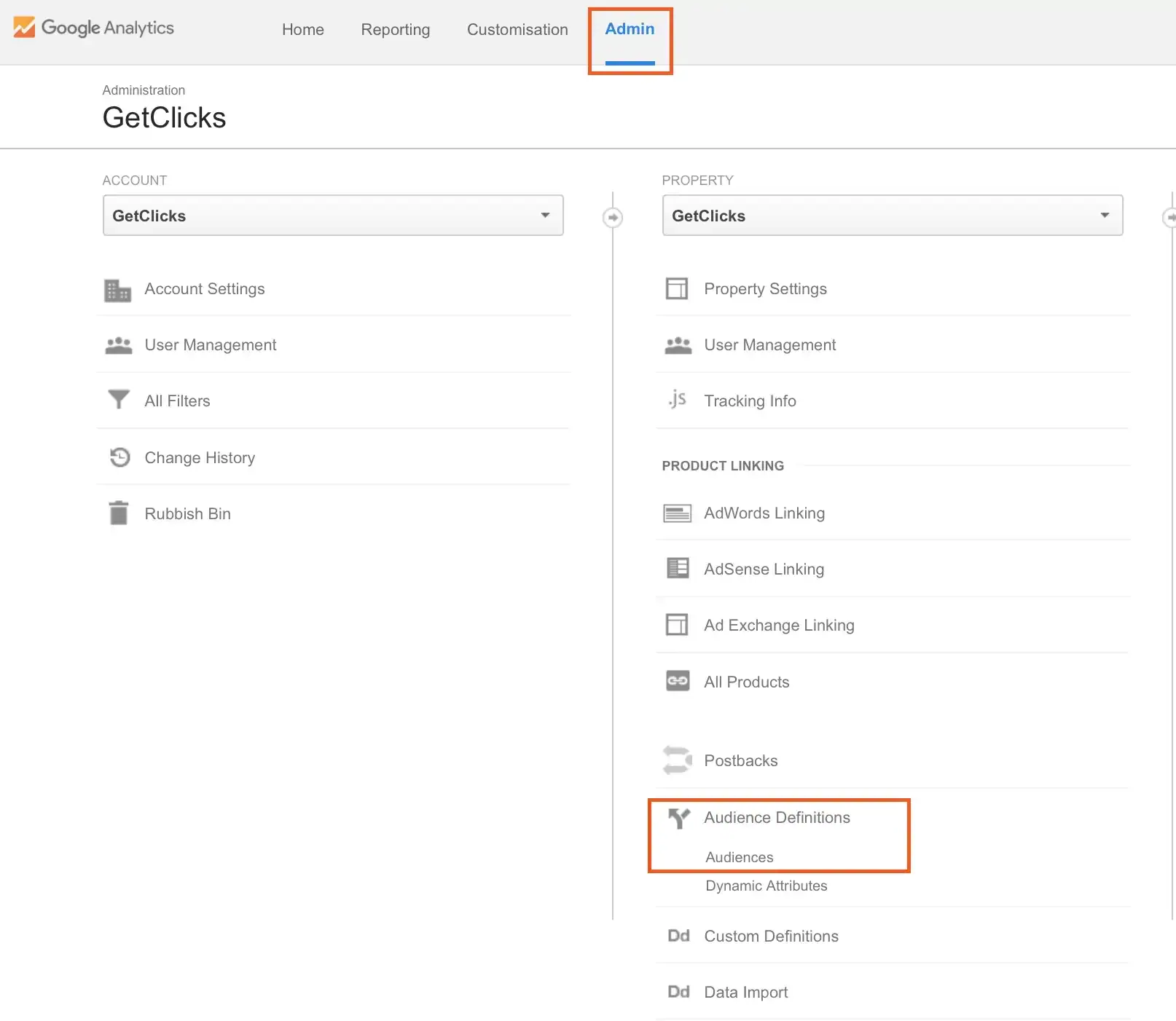 Google Analytics Retargeting Audience - Webhero Technologies