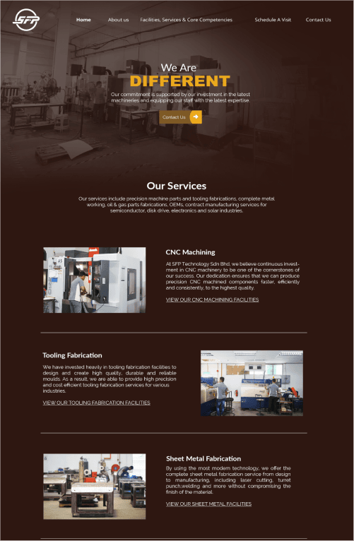 SFP Tech Portfolio - WebHero Technologies