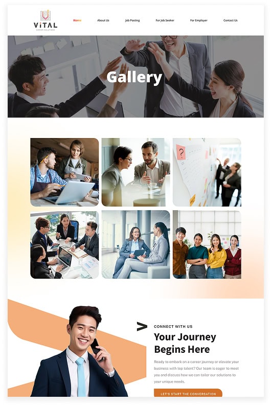 Vital Career Portfolio - WebHero Technology